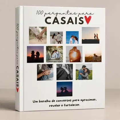 Baralho 100 perguntas para casais.